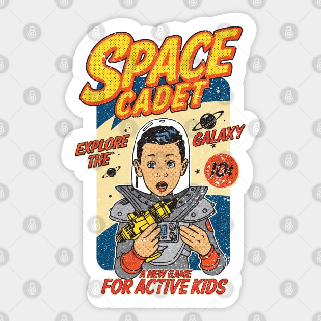 Space Cadet Sticker by SpottydoggCreatives